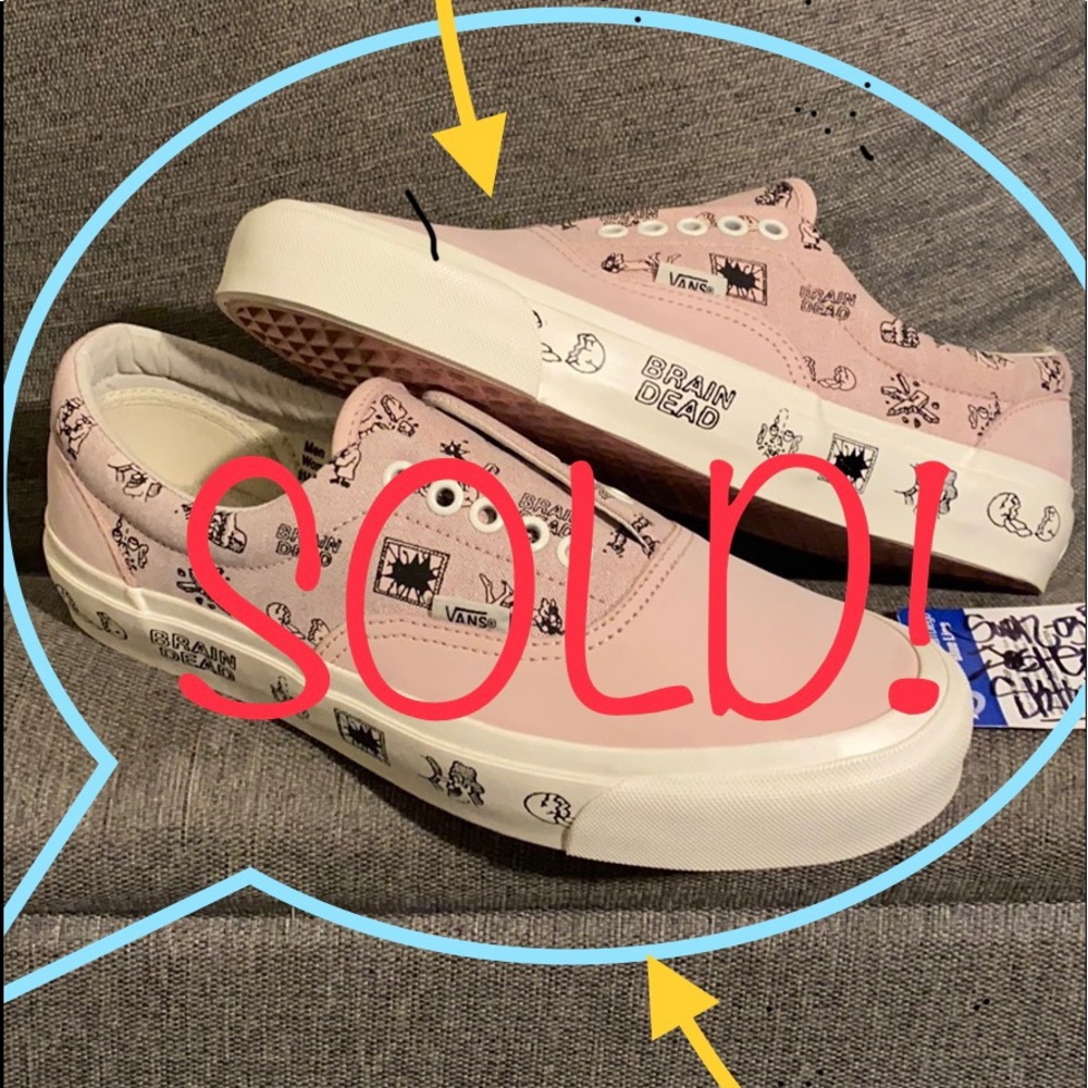 Sold!!! Vans vault x Brain dead sample sz9 Sold!!!